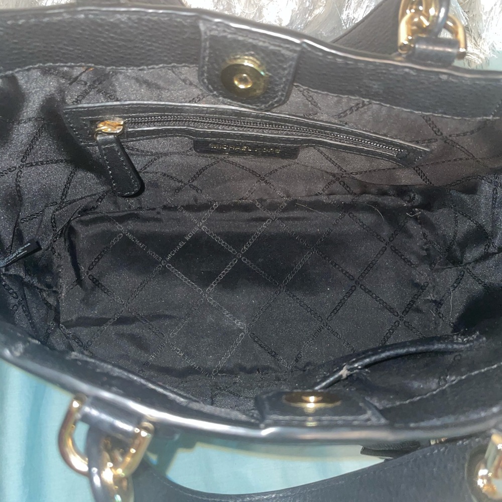 Michael Kors Brooklyn leather satchel
